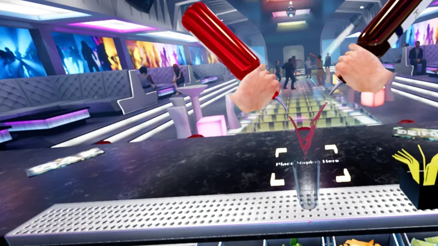 Скриншот 1 к игре Bartender VR Simulator