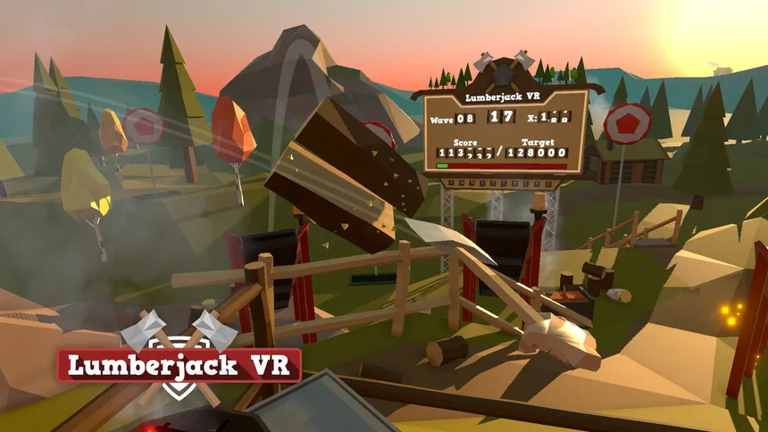Скриншот 2 к игре Lumberjack VR