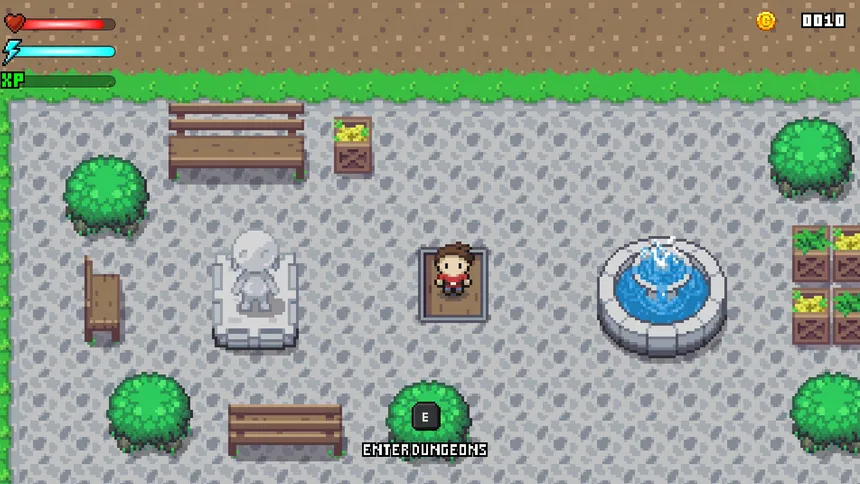 Скриншот 1 к игре Scarlett's Dungeon: Retro Action RPG Roguelite