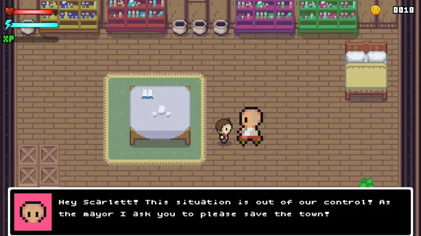Скриншот 4 к игре Scarlett's Dungeon: Retro Action RPG Roguelite