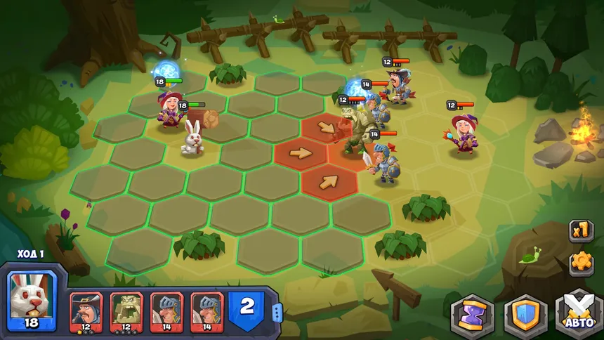 Скриншот 1 к игре Tactical Monsters Rumble Arena