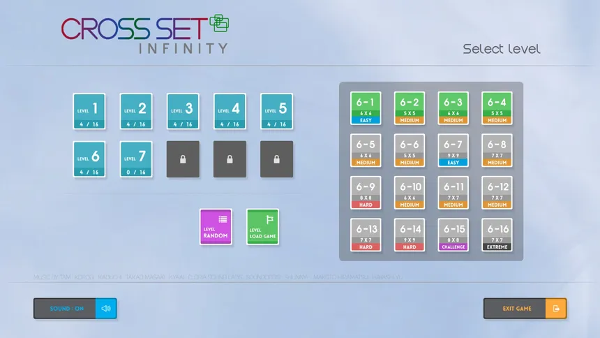 Скриншот 1 к игре Cross Set Infinity