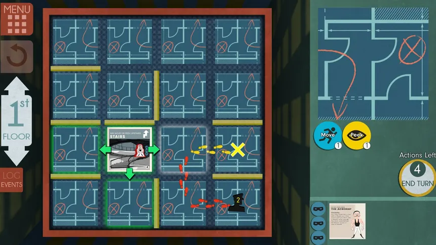 Скриншот 1 к игре Burgle Bros.