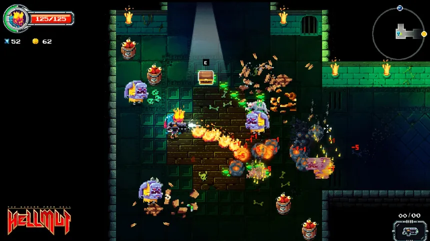 Скриншот 1 к игре Hellmut: The Badass from Hell
