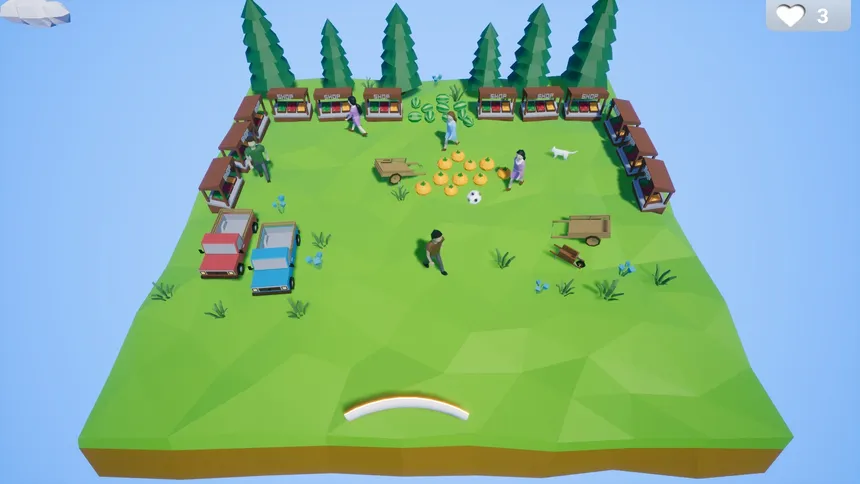 Скриншот 8 к игре Ballz: Farm