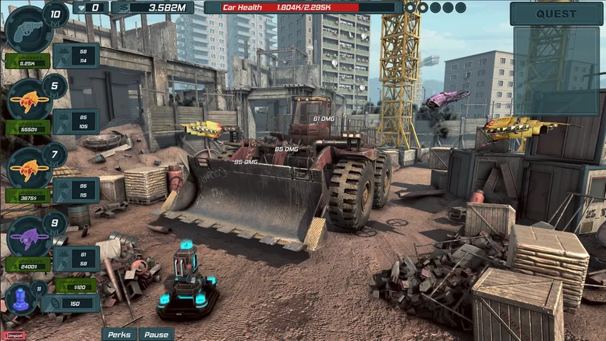 Скриншот 2 к игре Car Demolition Clicker