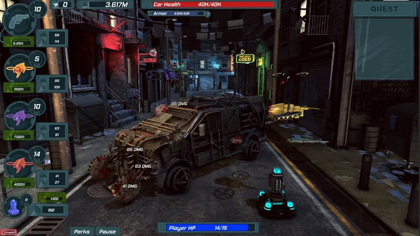 Скриншот 5 к игре Car Demolition Clicker