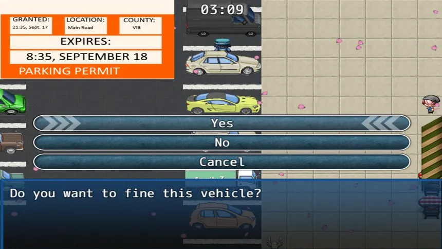 Скриншот 4 к игре Parking Cop Simulator