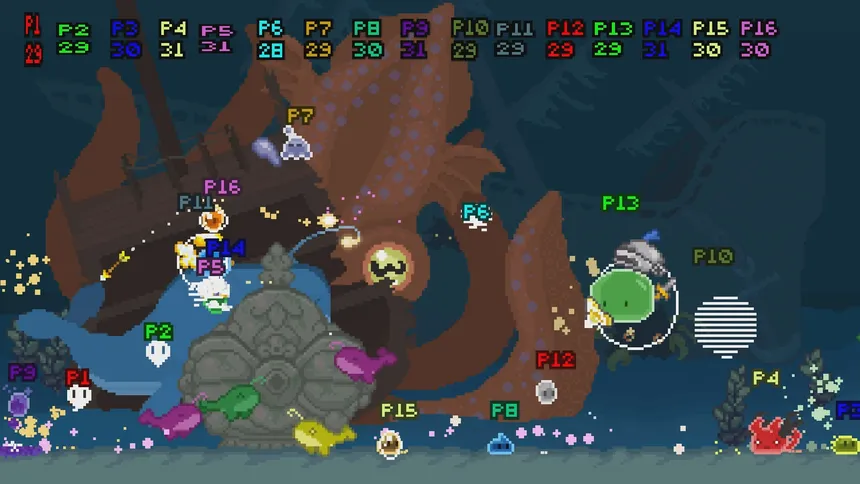 Скриншот 1 к игре Super Slime Arena