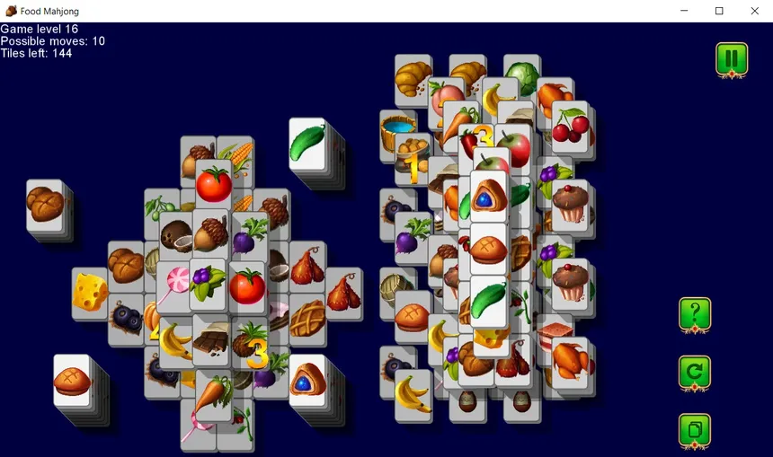 Скриншот 2 к игре Food Mahjong