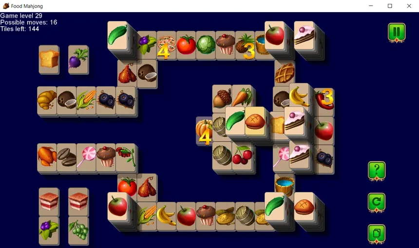 Скриншот 5 к игре Food Mahjong