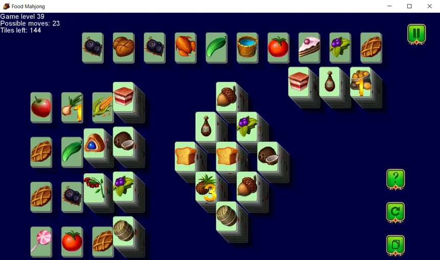 Скриншот 7 к игре Food Mahjong