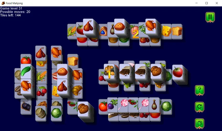 Скриншот 8 к игре Food Mahjong