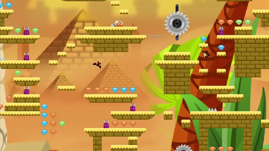 Скриншот 6 к игре Lava Rolling Kid
