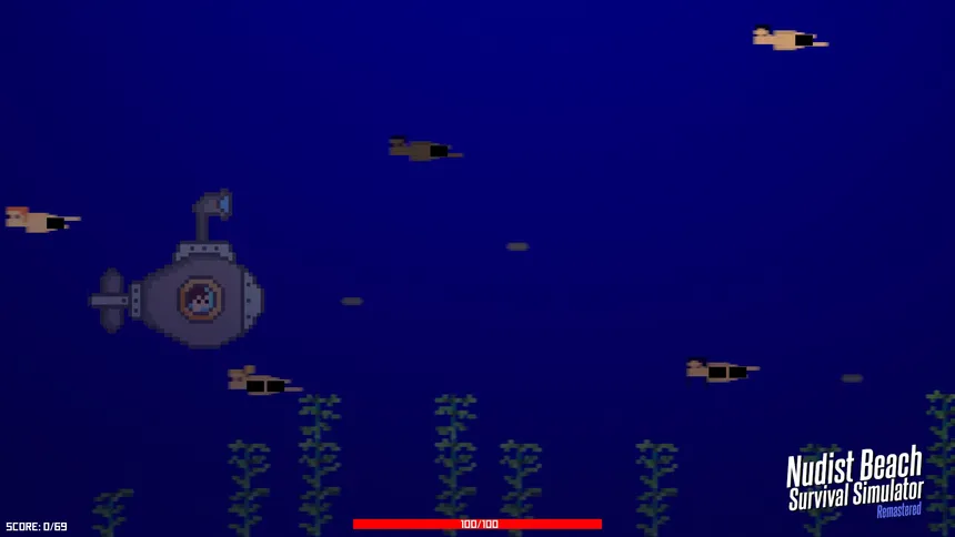 Скриншот 2 к игре Nudist Beach Survival Simulator