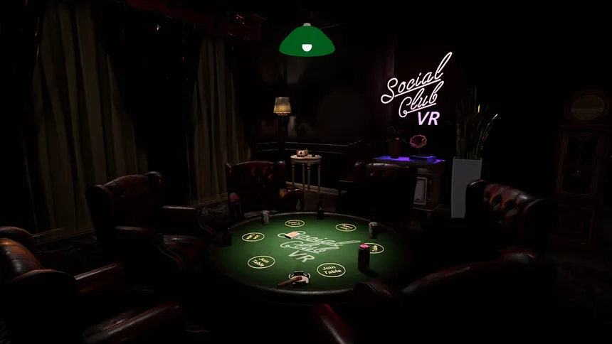 Скриншот 1 к игре Social Club VR : Casino Nights