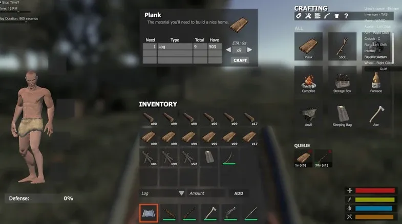Скриншот 1 к игре Hardcore Survival