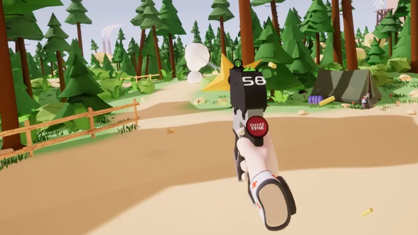 Скриншот 1 к игре BadRobots VR
