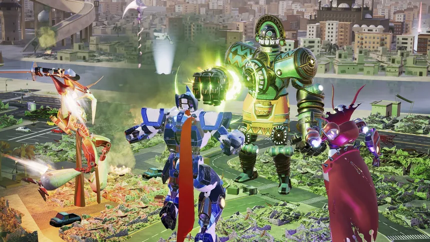 Скриншот 2 к игре Override: Mech City Brawl