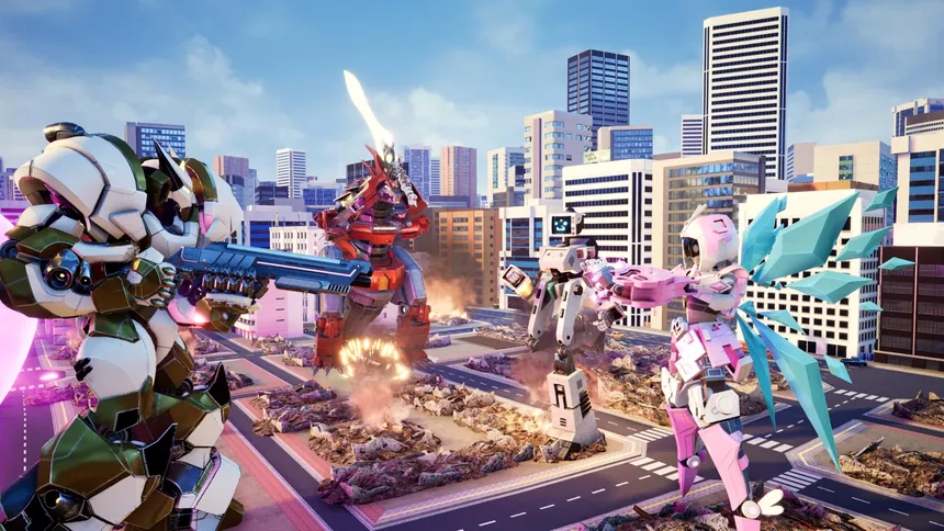Скриншот 4 к игре Override: Mech City Brawl