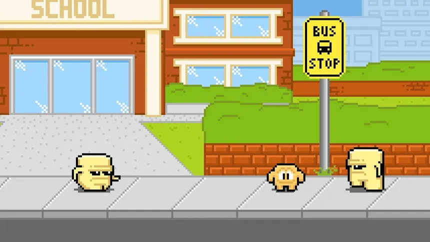 Скриншот 2 к игре Squareboy vs Bullies: Arena Edition