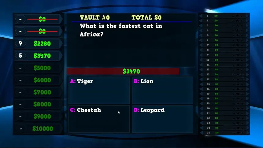 Скриншот 1 к игре Trivia Vault: Mini Mixed Trivia 3