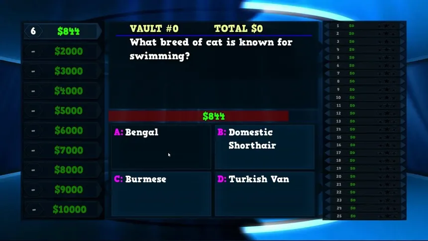 Скриншот 2 к игре Trivia Vault: Mini Mixed Trivia 3