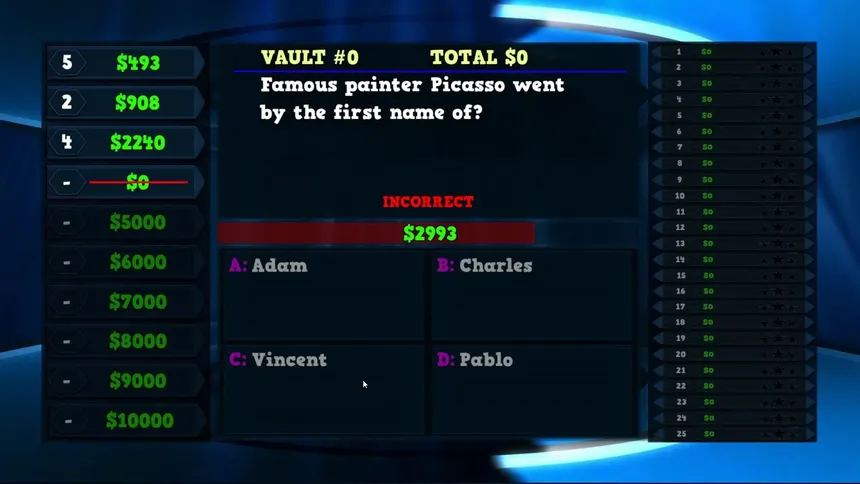 Скриншот 2 к игре Trivia Vault: Mini Mixed Trivia 4