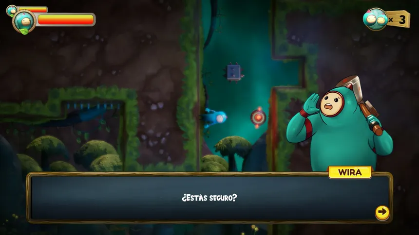 Скриншот 3 к игре Wira & Taksa: Against the Master of Gravity