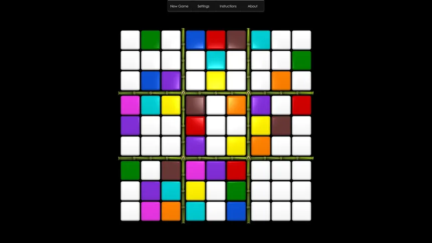 Скриншот 1 к игре Color Sudoku