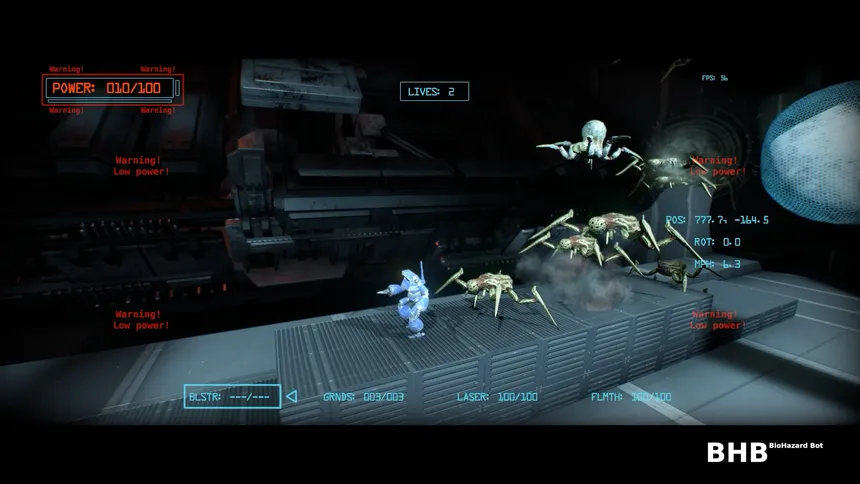 Скриншот 4 к игре BHB: BioHazard Bot