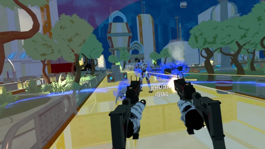 Скриншот 1 к игре Bit Storm VR: First Loop