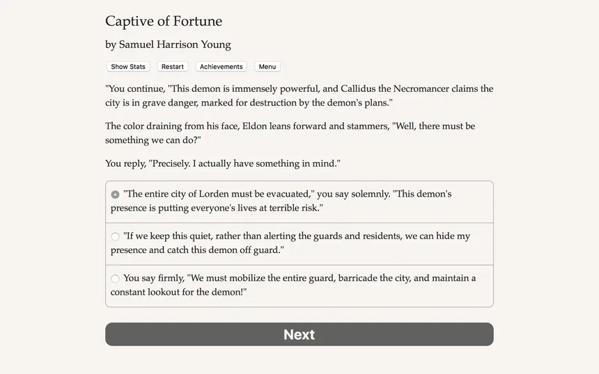 Скриншот 5 к игре Captive of Fortune