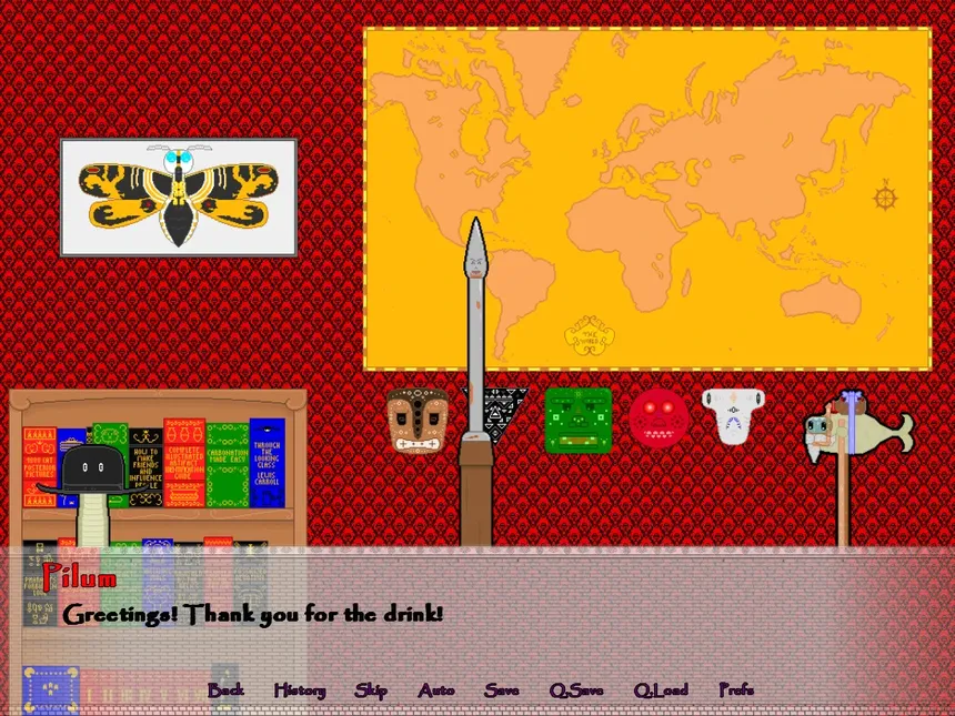 Скриншот 1 к игре Dr. Fizzgigious' Fantabulous Carbon Dating Simulacrum