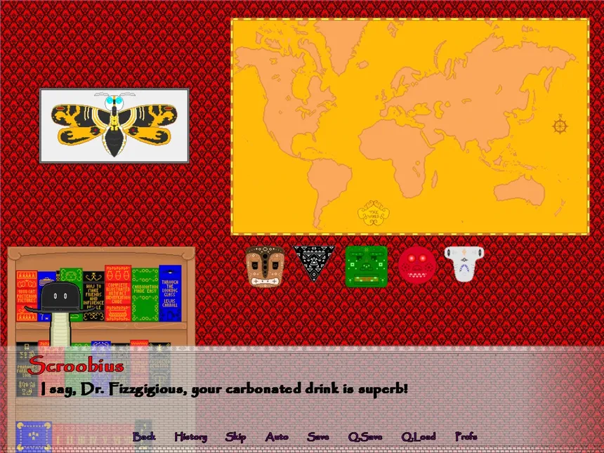 Скриншот 4 к игре Dr. Fizzgigious' Fantabulous Carbon Dating Simulacrum