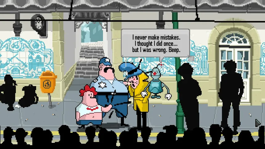 Скриншот 1 к игре Detective Case and Clown Bot in: The Express Killer
