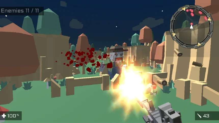 Скриншот 3 к игре Square Head Zombies - FPS Game