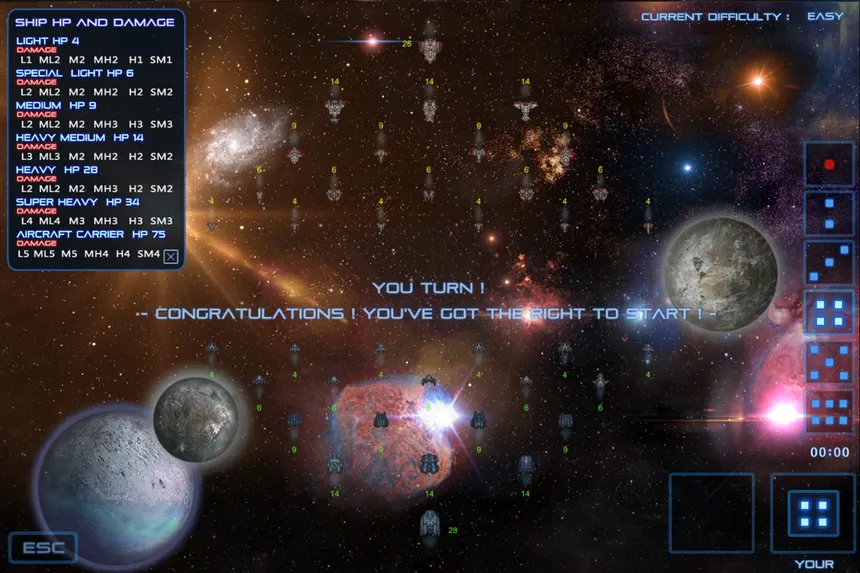 Скриншот 1 к игре GALACTIC FIELD：Strategy Edition BATE2017 银河领域：策略版 BATE 2017