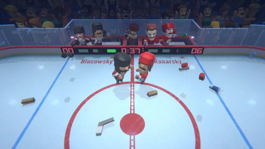 Скриншот 2 к игре Mini Hockey Champ!