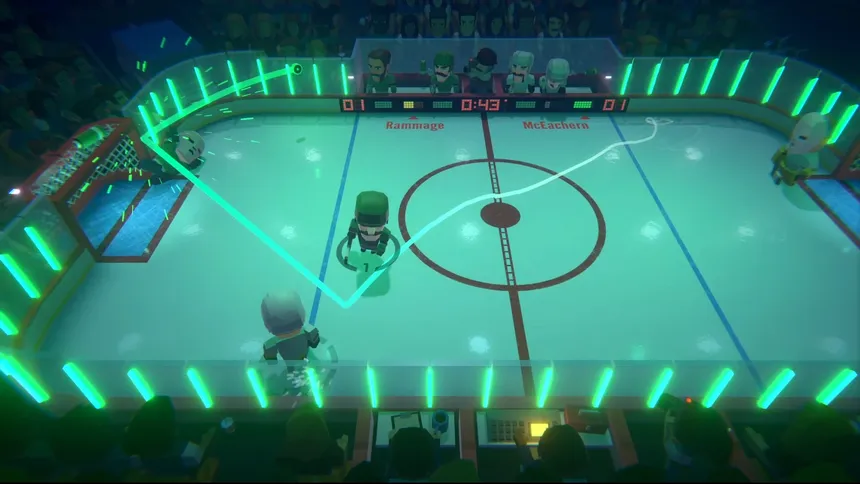Скриншот 6 к игре Mini Hockey Champ!