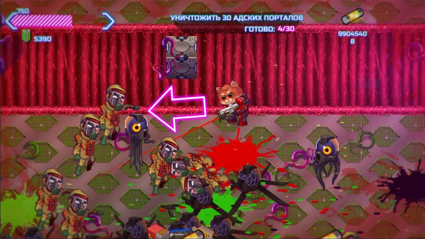 Скриншот 2 к игре Armored Kitten
