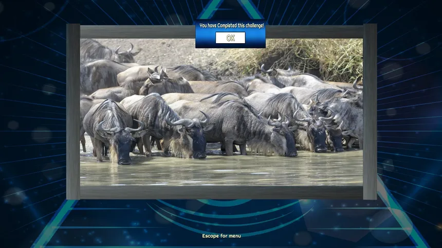 Скриншот 2 к игре Trials of the Illuminati: Amazing Wildlife Jigsaws