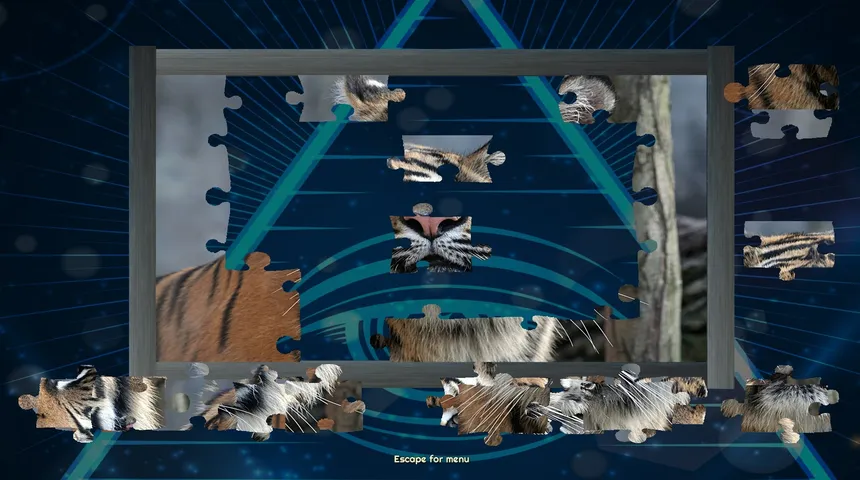 Скриншот 3 к игре Trials of the Illuminati: Amazing Wildlife Jigsaws