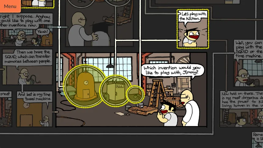 Скриншот 3 к игре Meanwhile: An Interactive Comic Book