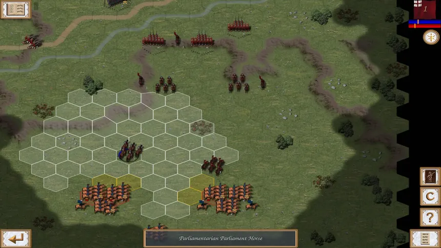 Скриншот 3 к игре Fire and Fury: English Civil War