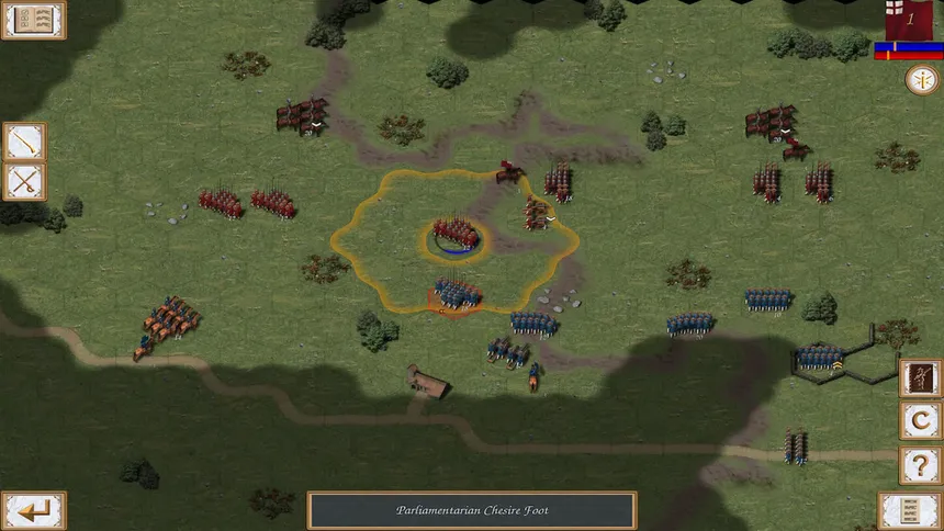 Скриншот 5 к игре Fire and Fury: English Civil War