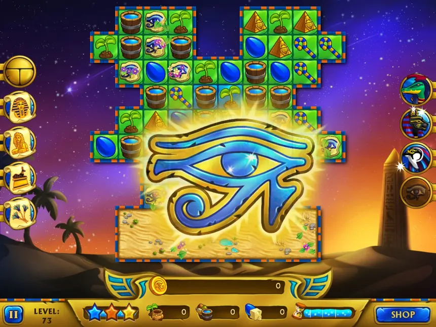 Скриншот 4 к игре Legend of Egypt - Pharaohs Garden