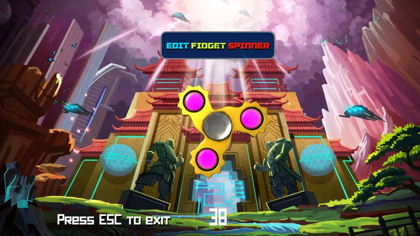 Скриншот 4 к игре Fidget Spinner Editor