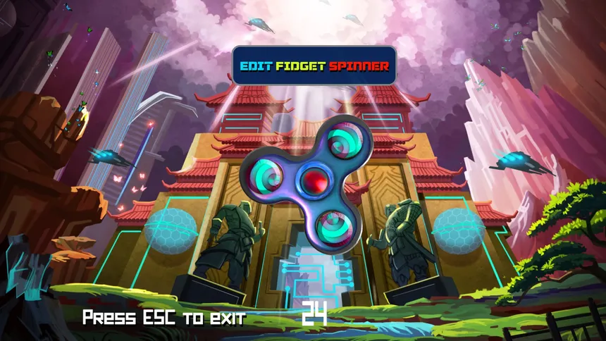 Скриншот 5 к игре Fidget Spinner Editor