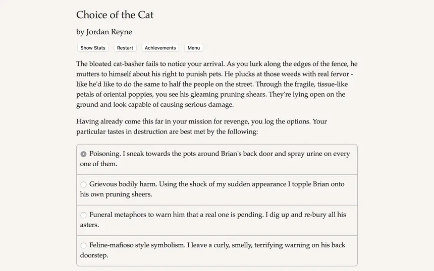 Скриншот 5 к игре Choice of the Cat